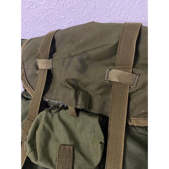 VtgUS Army Green LC-1 Large Combat Field Pack Nylon No Frame USGI Military - Picture 10 of 12